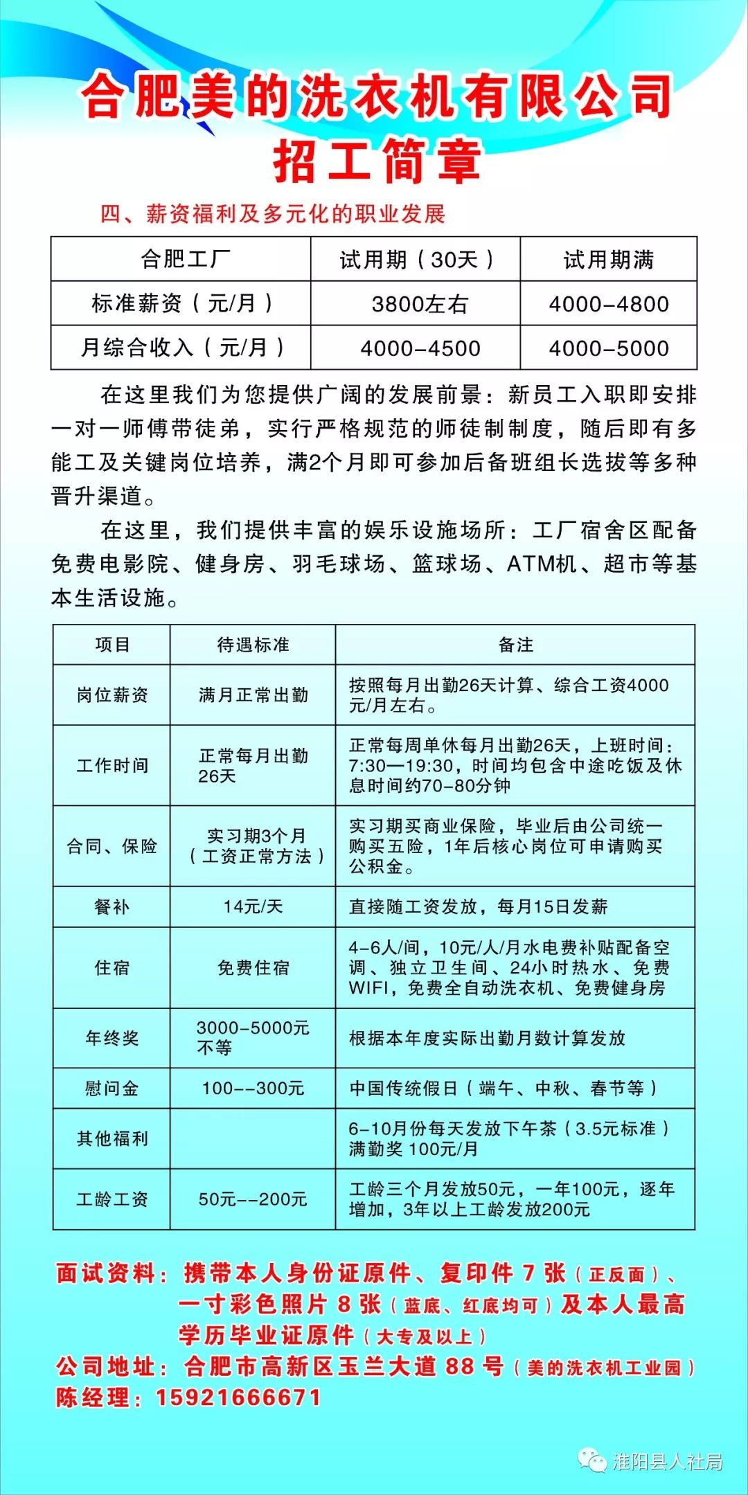 最新速递：阳谷地区短期用工招聘信息汇总